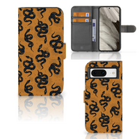 Telefoonhoesje met Pasjes voor Google Pixel 8 Snakes