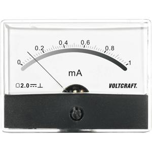 VOLTCRAFT AM-86X65/1MA AM-86X65/1MA Inbouwmeter AM-86X65/1 mA/DC Draaispoel