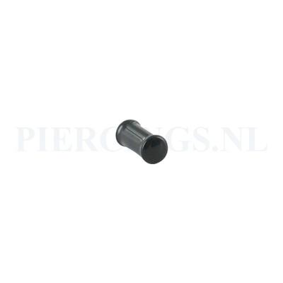Plug glas zwart 4 mm 4 mm