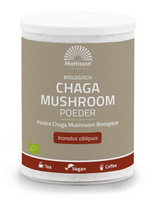 Mattisson Biologisch Chaga Mushroom Poeder