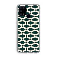 Moroccan tiles: Samsung Galaxy M31 Transparant Hoesje