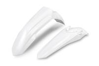 UFO PLAST Mudguard set ufo honda white