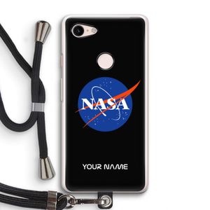 NASA: Pixel 3 Transparant Hoesje met koord