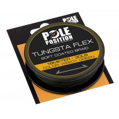 Pole Position Pole Position Tungstaflex Weedy Green 30lb 18m