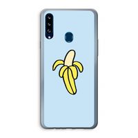 Banana: Samsung Galaxy A20s Transparant Hoesje