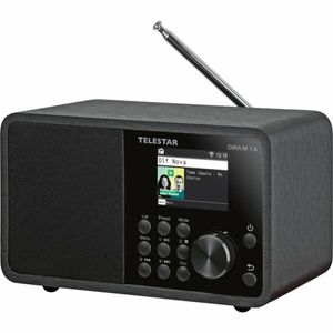 Telestar DIRA M 1 A Internetradio Internet, DAB+, VHF (FM) Bluetooth, USB, DLNA, WiFi, AUX, Internetradio Opnamefunctie, Geschikt voor DLNA, Incl.