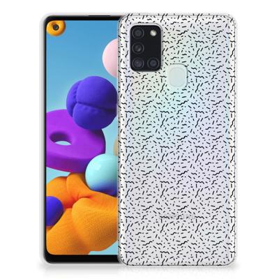 Samsung Galaxy A21s | TPU bumper | Stripes Dots