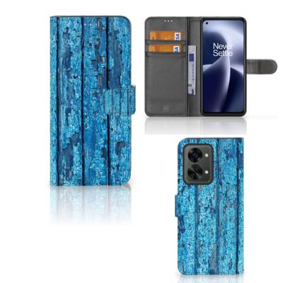 OnePlus Nord 2T | Book Style Case | Wood Blue