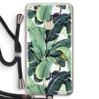 Bananenbladeren: Huawei Ascend P8 Lite (2017) Transparant Hoesje met koord