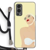Summer: OnePlus Nord 2 5G Transparant Hoesje met koord