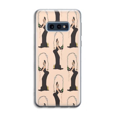 Pop Some Kim: Samsung Galaxy S10e Transparant Hoesje
