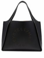 Stella McCartney sac à main à logo Stella - Noir - thumbnail