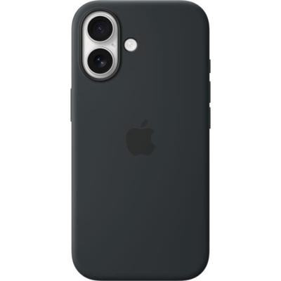 APPLE iPhone 17 - Siliconen hoesje met MagSafe - Zwart
