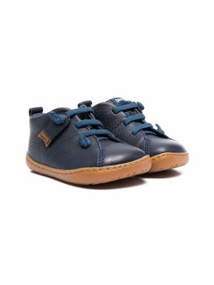 Camper Kids baskets à détail de nœud - Bleu