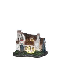 Huis van de Zeven geitjes werkt op batterijen - l10xw8xh7cm - Luville Huis van de Zeven geitjes werkt op batterijen - l10xw8xh7cm - Luville