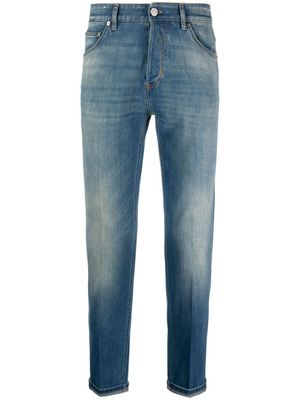 PT Torino jean slim à effet délavé - Bleu