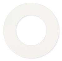 Afdekschijf wit voor flens Ø25 mm - per stuk