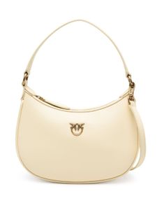 PINKO mini sac porté épaule Half Moon - Jaune