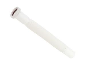 Kirchhoff Kunststof flexibele aansluitbuis, wit, 1 1/2" IT x 40/50 mm, 370-830 mm - 98836948