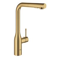 GROHE essence new Keukenkraan - hoog - draaibare/uittrekbare uitloop - cool sunrise glans 30270GL0 - thumbnail