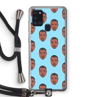 Kanye Call Me?: Samsung Galaxy A21s Transparant Hoesje met koord Kanye Call Me?: Samsung Galaxy A21s Transparant Hoesje met koord
