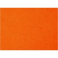 Creativ Company Hobbyvilt, vel 42x60 cm, dikte 3 mm, oranje, 1 vel
