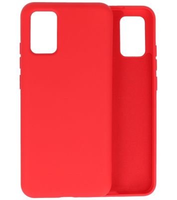 Lunso - Softcase hoes -  Samsung Galaxy A02s  - Rood
