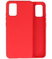 Lunso - Softcase hoes -  Samsung Galaxy A02s  - Rood - thumbnail