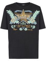 Balmain t-shirt à imprimé Western - Noir - thumbnail