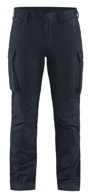 Blåkläder Dames service werkbroek stretch 71471830 | Donker marineblauw | Maat 34 - 7330509740996