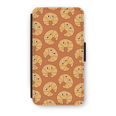 Croissant: iPhone X Flip Hoesje