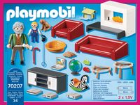 Playmobil Dollhouse Huiskamer met Openhaard 70207 - thumbnail