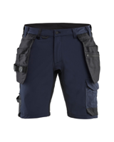 Blåkläder Korte Werkbroek 17021645 | Zwart | Maat C62 - 7330509923061