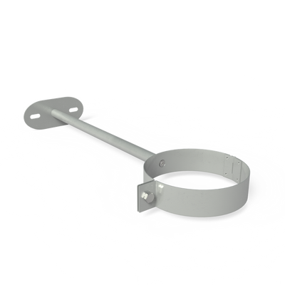 Forno: Rookkanalen BAC2.150 wandbevestiging 154 mm - RVS