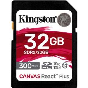 Kingston Technology Canvas React Plus 32 GB SD UHS-II Klasse 10