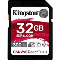 Kingston Technology Canvas React Plus 32 GB SD UHS-II Klasse 10