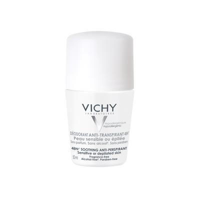 Vichy Deodorant Gevoelige Huid Roller 48 uur 50ml