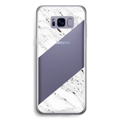 Biggest stripe: Samsung Galaxy S8 Plus Transparant Hoesje