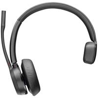 HP Poly Voyager 4310 On Ear headset Bluetooth, Kabel Mono Zwart Headset, Mono - thumbnail