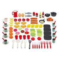 Ecoiffier 100% chef eten en servies set - 100dlg.