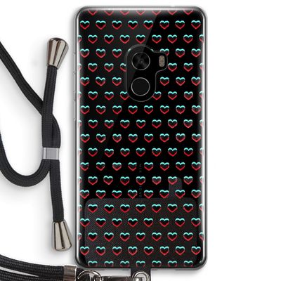 Hartjes: Xiaomi Mi Mix 2 Transparant Hoesje met koord
