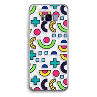 8-bit N°6: Samsung Galaxy S8 Plus Transparant Hoesje