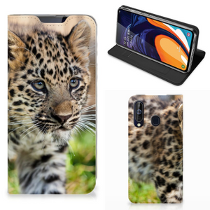 Samsung Galaxy A60 Hoesje maken Baby Luipaard