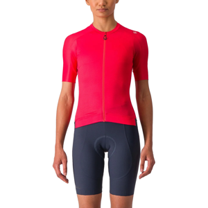 Castelli Espresso fietsshirt korte mouw Hibiscus dames M