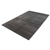 Karpet24 Loft - Luxe, Fluweelzacht Effen Vloerkleed in Antraciet, Modern & Stijlvol-120 x 160 cm