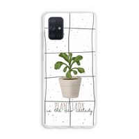 Kamerplant op vensterruit: Galaxy A71 Transparant Hoesje