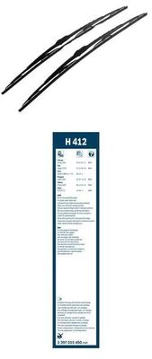Bosch Ruitenwissers voordeelset 706S + H412 706SH412