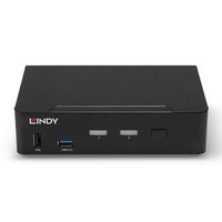 LINDY 39312 KVM-switch DisplayPort 7680 x 4320 Pixel - thumbnail