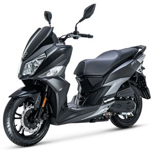 Sym Jet14 Matzwart - Verbrandingsmotor Scooter