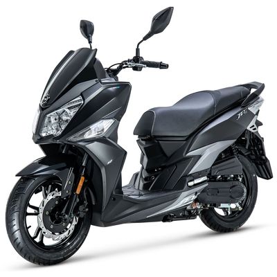 Sym Jet14 Matzwart - Verbrandingsmotor Scooter